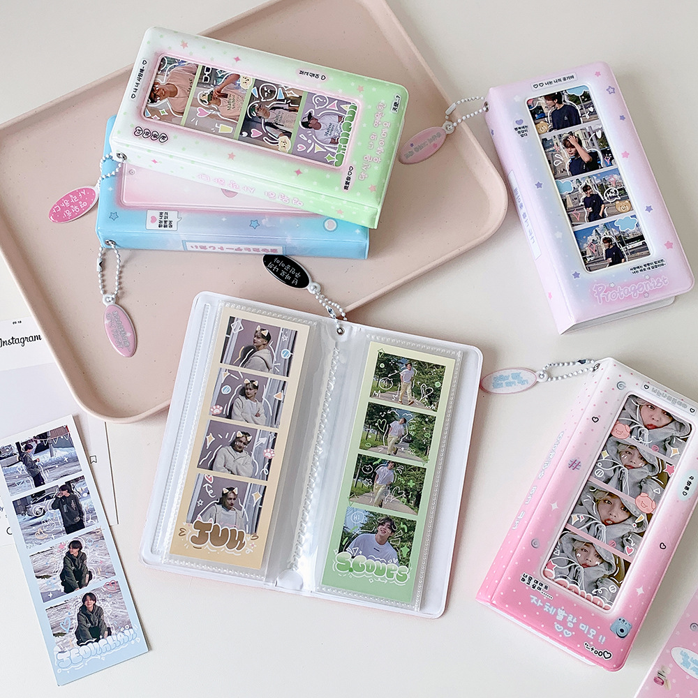 Korean Student Lifestyle - Kpop Fashion Koreaanse Lifestyle 4-delige fotokaarthouder