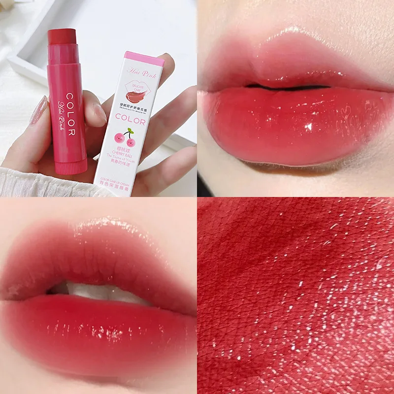 Lip Tint Korean - Vervagen Lippenlijn Anti-Drogende Lippenstift Schattige Rode