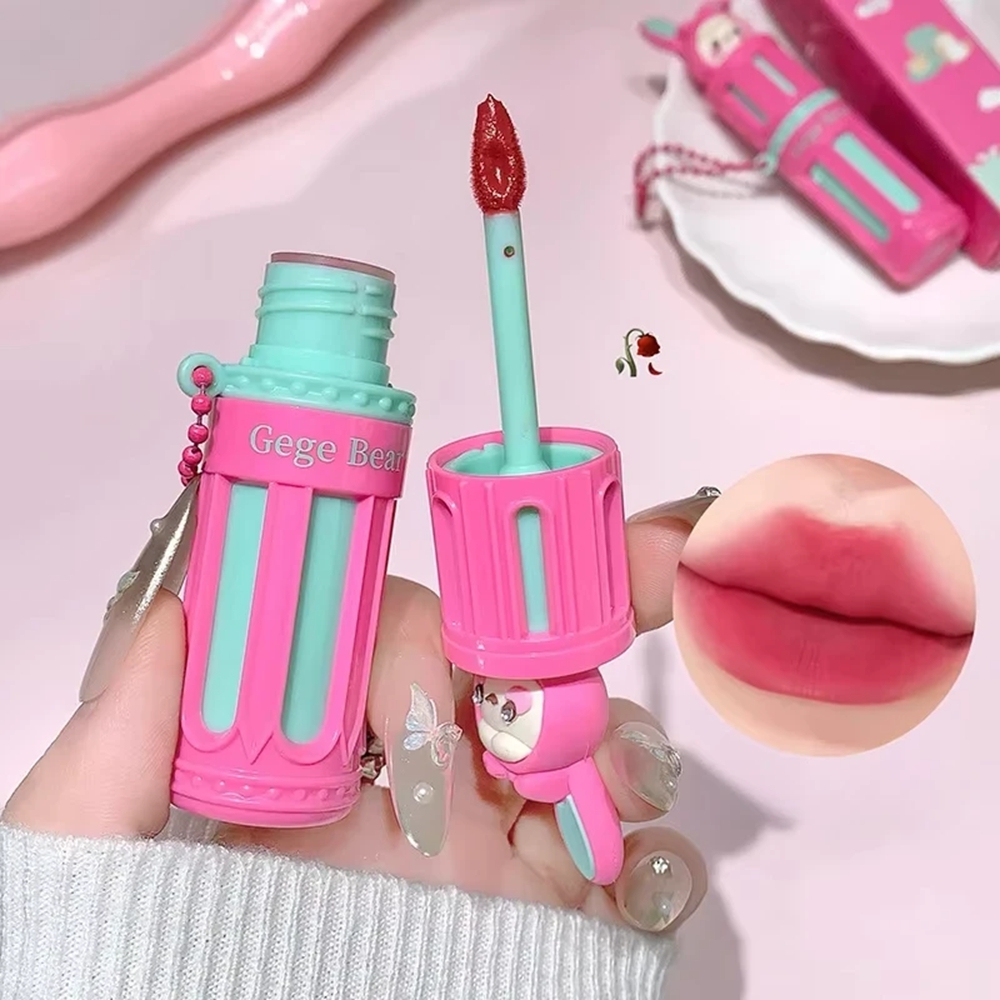Cartoon Velvet Mist Langdurige - Lip Tint Korean recensie en prijs