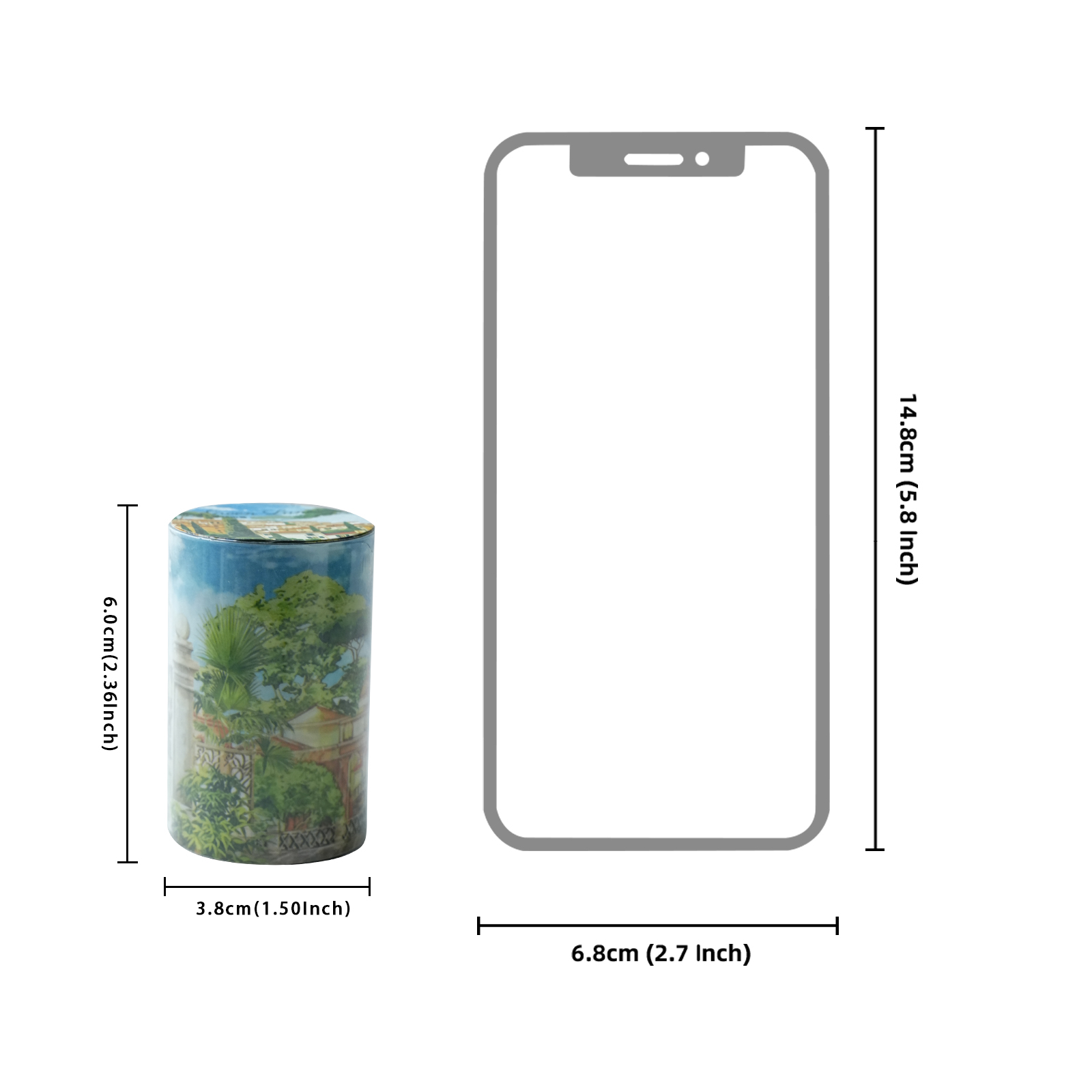 Etori Life 60mm*2m Healing Sun - Korean Student Lifestyle recensie en prijs