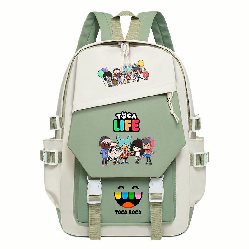 Toca Life World Print Rugzak K - Korean Student Lifestyle recensie en prijs