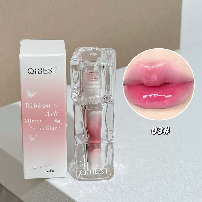QIBEST Schoonheid Sap Lip Glaz - Lip Tint Korean recensie en prijs
