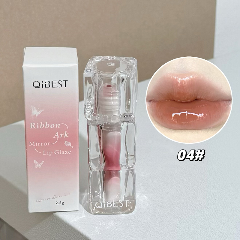 QIBEST Schoonheid Sap Lip Glaz - Lip Tint Korean recensie en prijs